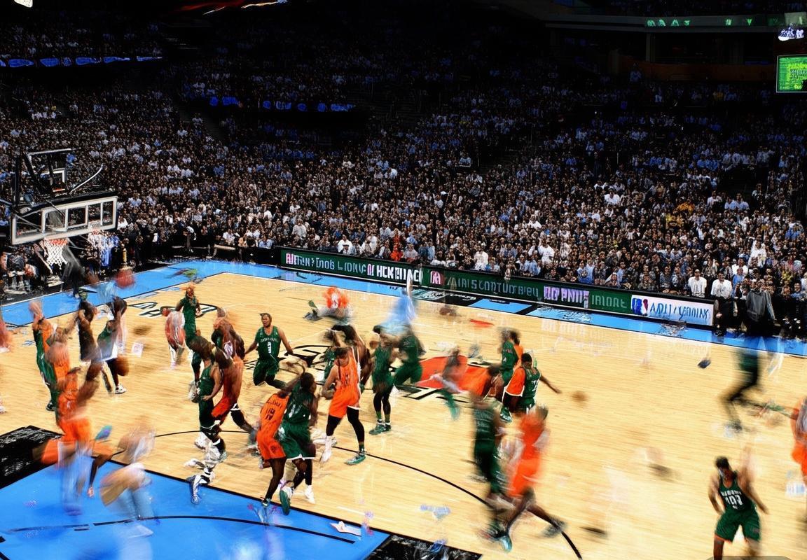 2014年NBA雷霆VS篮网巅峰对决：速度激情篮球盛宴回顾(图3)